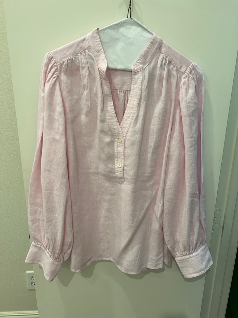 NWT J. McLaughlin Linen Blouse